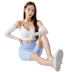 GoPlayer女涼感防曬袖套(白)