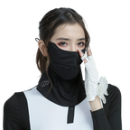 GoPlayer時尚透氣防曬面罩(黑)