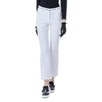 GoPlayer女高腰彈性高爾夫長褲(白)