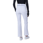 GoPlayer女高腰彈性高爾夫長褲(白)2024