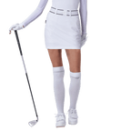 GoPlayer女高爾夫腰帶包臀裙(白)