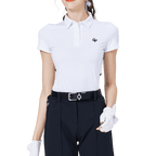 GoPlayer女涼感透氣短袖(白)