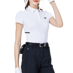 GoPlayer女涼感透氣短袖(白)