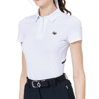 GoPlayer女涼感透氣短袖(白)