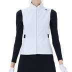 GoPlayer女高爾夫防潑水運動背心(白)