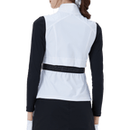 GoPlayer女高爾夫防潑水運動背心(白)