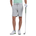 GoPlayer男沖孔透氣高爾夫短褲(淺灰)