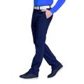 GoPlayer ウエストゴム速乾ゴルフパンツ (ネイビーブルー)