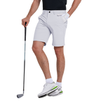 GoPlayer elastic waist quick-drying golf shorts (white)