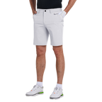 GoPlayer elastic waist quick-drying golf shorts (white)