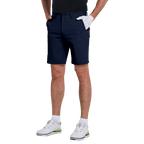 GoPlayer男彈性腰高爾夫短褲(藏青)