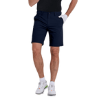 GoPlayer男彈性腰高爾夫短褲(藏青)
