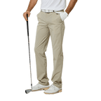 GoPlayer男彈性腰高爾夫長褲(米)