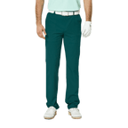 GoPlayer男彈性腰高爾夫長褲(青藍)