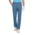 GoPlayer男彈性腰高爾夫長褲2023(淺藍)