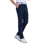 GoPlayer メンズ 穴あき通気性ゴルフ パンツ (ネイビー ブルー)