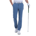 GoPlayer男超彈性高爾夫長褲(湖藍)