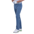 GoPlayer男超彈性高爾夫長褲(湖藍)