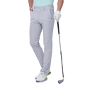 GoPlayer男超彈性冲孔高爾夫長褲(淺灰) 2024