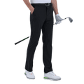 GoPlayer男冲孔防潑水高爾夫長褲(黑) 2024