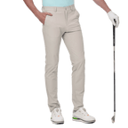 GoPlayer メンズ 超弾性穴あきゴルフ パンツ (ホワイト) 2024