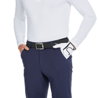 GoPlayer男秋冬彈力腰高爾夫長褲(藏青)