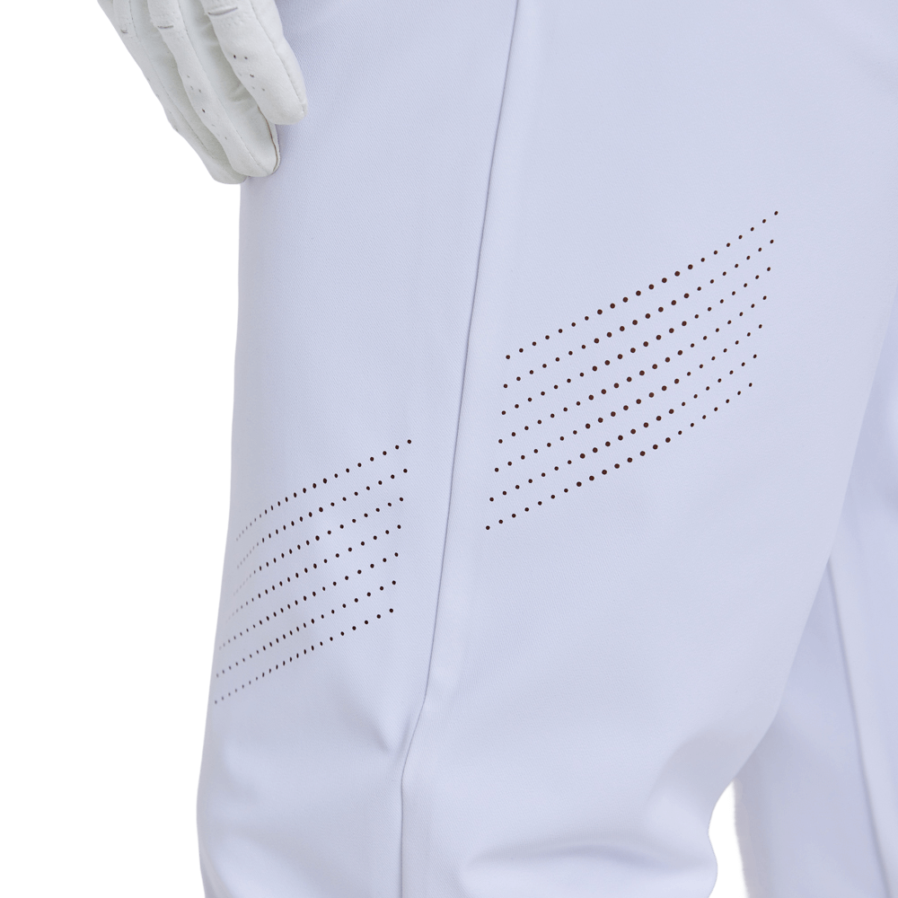 GoPlayer男彈性高爾夫長褲(白)