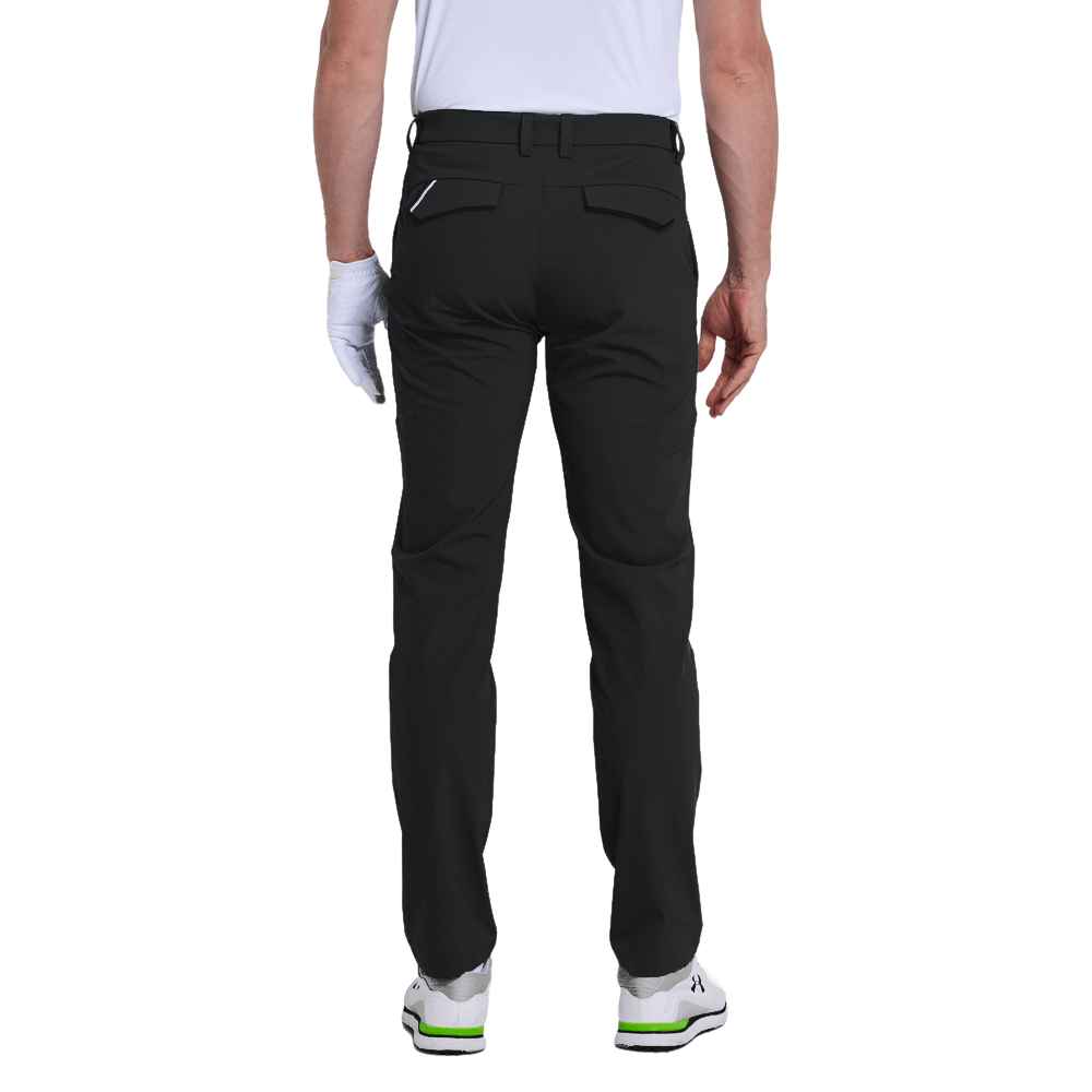 GoPlayer男彈性高爾夫長褲(黑)