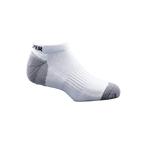 GoPlayer男竹炭氣墊運動短踝襪(白)
