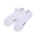 GoPlayer女高爾夫氣墊抗菌短襪(白)