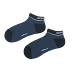 GoPlayer女高爾夫氣墊抗菌短襪(深藍)