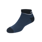 GoPlayer女高爾夫氣墊抗菌短襪(深藍)