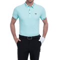 GoPlayer男輕薄超彈短袖上衣(淺綠)