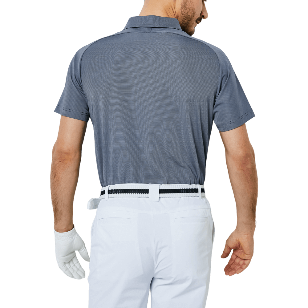 GoPlayer Men's Lightweight Super Elastic Short Sleeve Top (Grey)