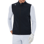 GoPlayer男高爾夫防潑水運動背心(黑)