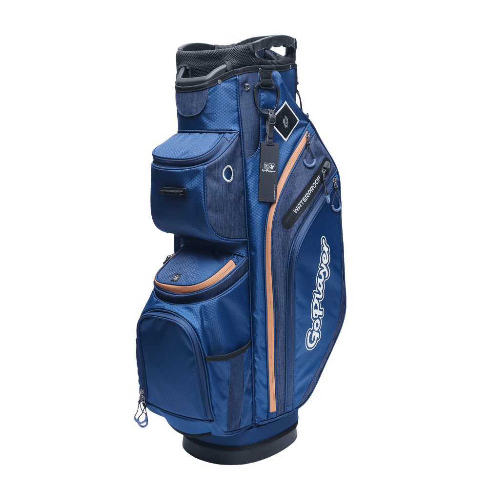 GoPlayer Ultra-Lightweight 14-Hole Rod Bag (Light Blue 2024)