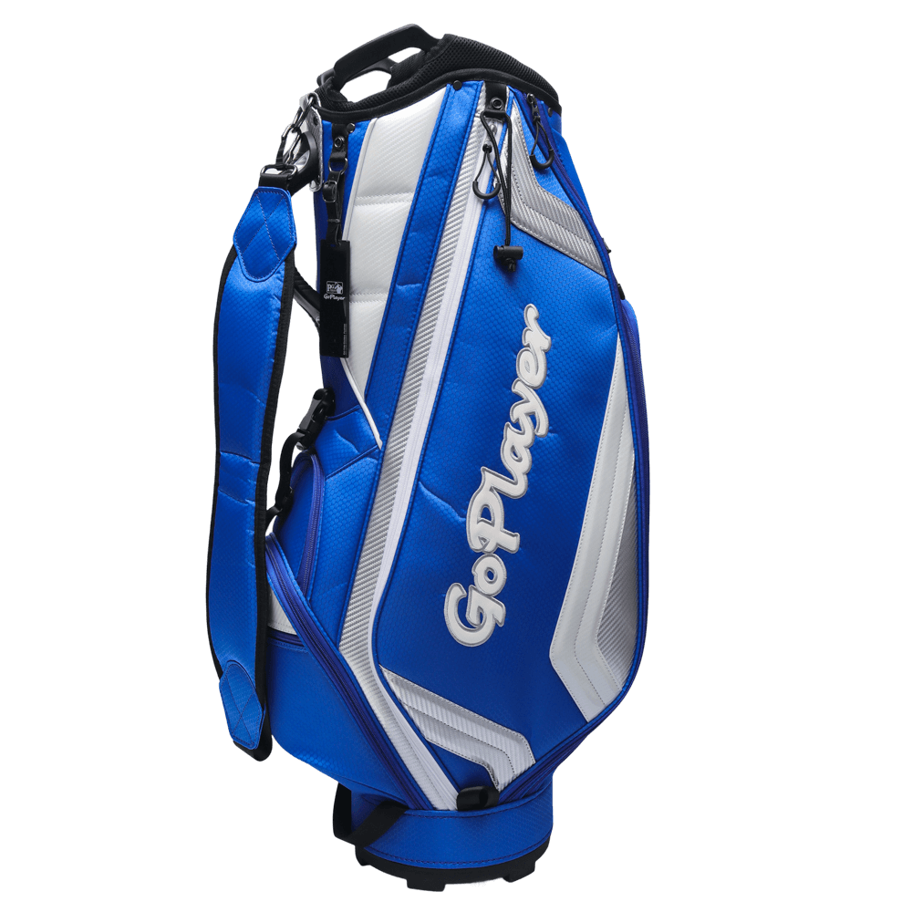 GoPlayer 9'專業高爾夫球袋(藍)