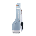 GoPlayer exquisite leather half gun bag (light blue)