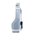 GoPlayer exquisite leather half gun bag (light blue)