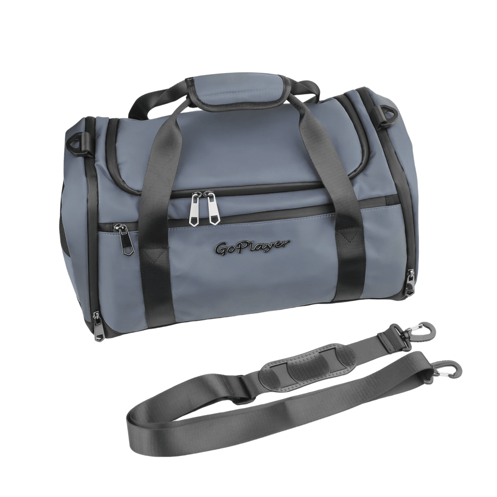 GoPlayer 精緻布單層衣物袋(霧霾藍)