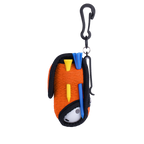 GoPlayer高級格紋布小球包(橘)