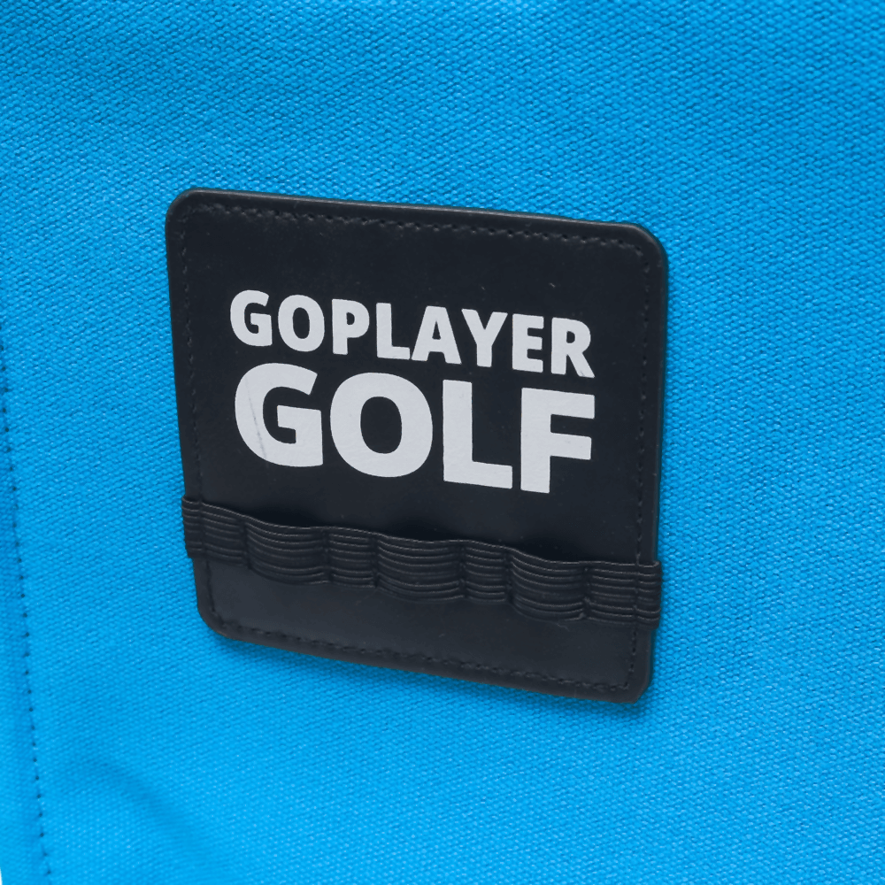 GoPlayer高爾夫帆布托特包(淺藍)
