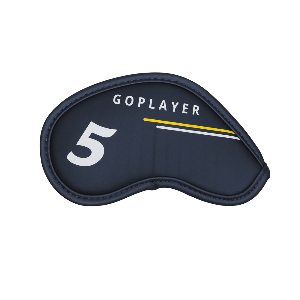 GoPlayer 磨砂皮革鐵桿套組(黑)