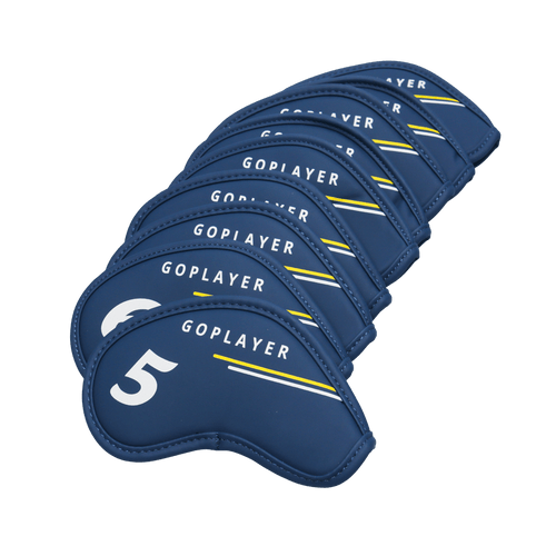 GoPlayer 磨砂皮革鐵桿套組(藏青)