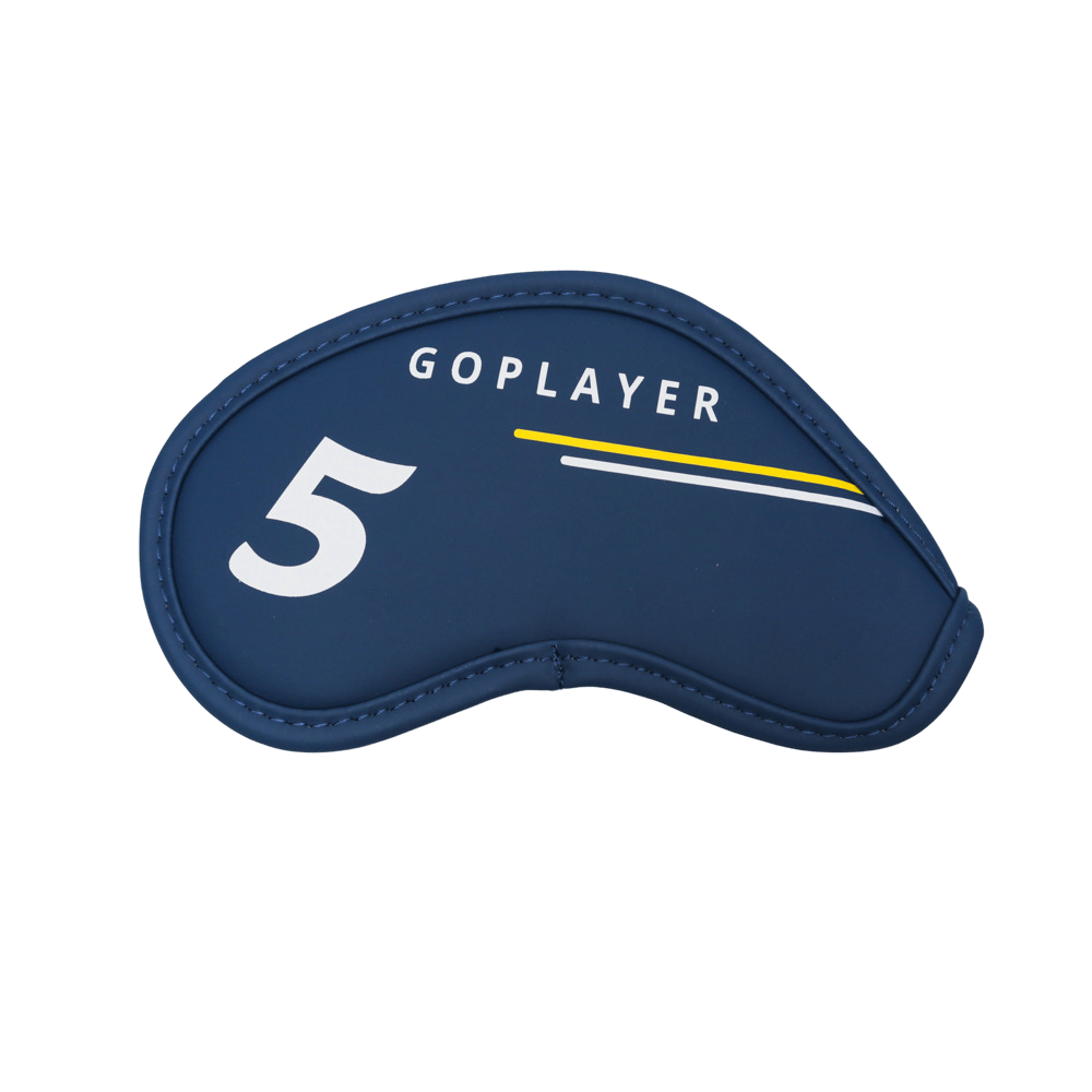 GoPlayer 磨砂皮革鐵桿套組(藏青)
