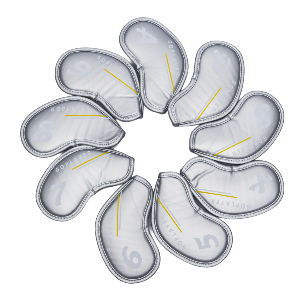 GoPlayer 磨砂皮革鐵桿套組(銀)