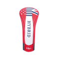 GoPlayer Iron Wooden Pole Set Western Flag (Red)