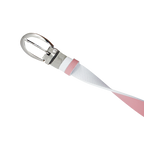 GP women's 25mm double-sided buckle belt (white/pink)