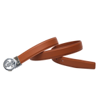 GoPlayer女頭層牛皮皮帶(土黃)