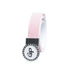 GoPlayer女轉頭雙面用皮帶(28mm白粉)